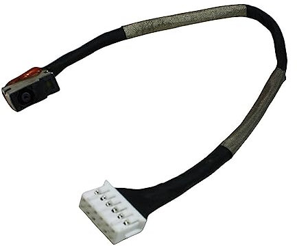 Power4Laptops connecteur Alimentation pc Portable avec câble Compatible avec HP Victus 15-fa0022TX