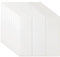 10PCS 3D Wall Panels White Waterproof Self-Adhesive Wood Panels for Walls Wall Sticker Soft Foam Panels 35 * 35cm Original Wood Grain Panelling Ceiling Tiles