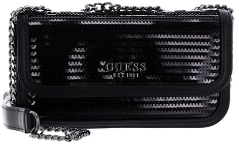 GUESS Kaska Mini Convertible Crossbody Flap Black