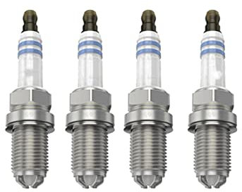 Zündkerze für Audi A4 A6 A8, für BMW E46 E39 E36 E38, 4-teilige Platin-Zündkerzen 0242236562
