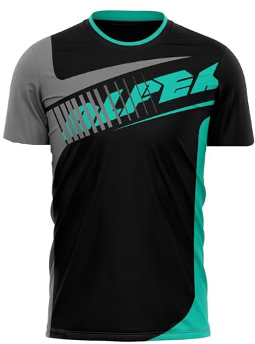 FFFF & OLFEH MTB Trikot,Herren Radtrikot Fahrradtrikot Kurzarm, Fahrradbekleidung Fahrrad Trikot T Shirt für Männer,Shirt Downhill Fahrrad Jersey Schnelltrocknend (TU2,4XL)