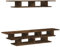 QJBSAVVA Weinschrank Tv Board Tv Bank Sideboard Tv - Wohnwand Braun Eichen-Optik Holzwerkstoff für Versammlungsraum Gästezimmer Wohnräume Ausstellungsraum