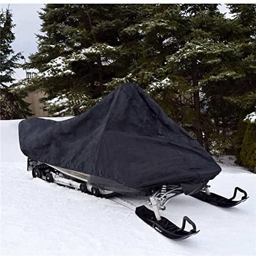 frides Schneemobil-Abdeckung, 300D wasserdichte Strapazierfähige Lagerplane Für Arctic Cat, Polaris, Ski DOO, Yamaha(292L x130W x121H)