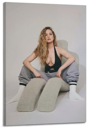 Zyfene Jennifer Lawrence Sexy Poster, dekoratives Gemälde, Leinwand, Wandkunst, Wohnzimmer, Schlafzimmer, 60 x 90 cm