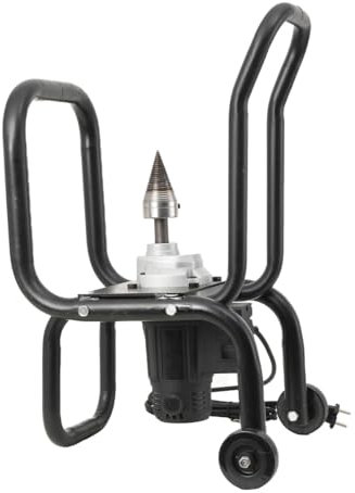 ECUTEE Spaccalegna Elettrico 2000W per Legno Massiccio Taglia Legna, Punta Spaccalegna per Legna da Ardere Spacca Legna da 220 V, Max. fino a 20cm di Diametro Tronchi