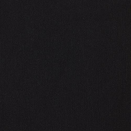 Kt KILOtela - Tela Loneta Lisa Tintada, Decoración, Tapizar Sillas, Cojines, Cortinas, Colchas, Bolsos, Monederos, Fundas, Manteles, Manualidades, 200 cm Largo x 280 cm Ancho, Negro 850-2 Metro