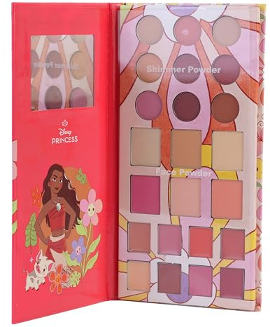 Lip Smacker Disney Princess, Beauty Book Arielle für ein komplettes Make-up für Mädchen, Geschenkedition 2025