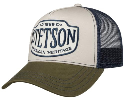 Stetson American Heritage 1865 Truckercap Chino-Twill Herren Frühling Sommer