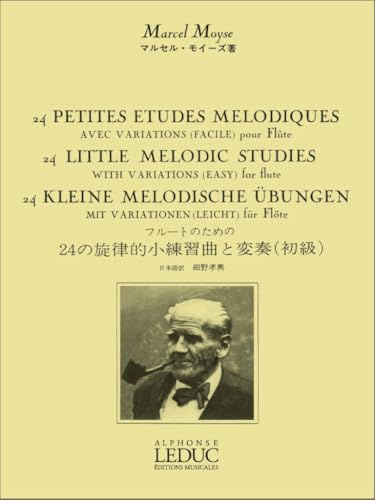 24 PETITES ETUDES MELODIQUES AVEC VARIATIONS FLUTE