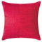 PAD - Elegance - Samt Kissen, Zierkissen, Kissenhülle - 50 x 50 cm - Farbe: Rot - ohne Füllung