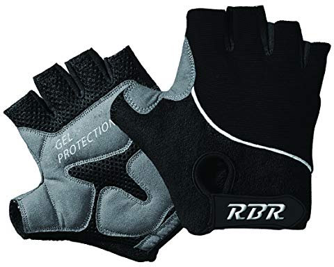 RBR Unisex Erwachsene Glm100 fahrradhandschuhe, grau, M