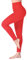 SINOPHANT Leggings Damen High Waist - Blickdicht Leggins mit Bauchkontrolle für Sport Yoga Gym(1 rot,S-M)