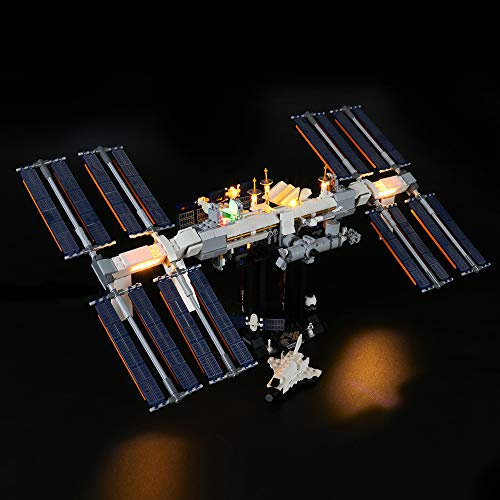 BRIKSMAX Led Beleuchtungsset für Lego Internationale Raumstation,Kompatibel Mit Lego 21321 Bausteinen Modell -Ohne Lego Set