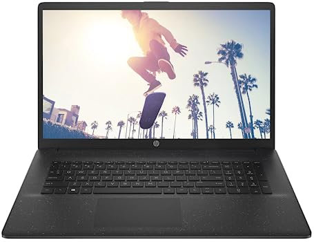 HP 17 - Schwarz - 17,3 FHD - Pentium N5030 - RAM: 16GB - SSD: 500GB - Windows 11 Pro - Office 2021 Pro #mit Funkmaus +Notebooktasche