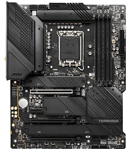 MSI MAG Z690 Tomahawk WiFi DDR4 Gaming Scheda madre (ATX, Intel Core di 12ª generazione, socket LGA 1700, DDR4, PCIe 4, CFX, slot M.2, Wi-Fi 6E)
