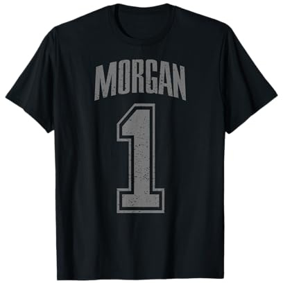 Morgan Supporter Number 1 Größter Fan T-Shirt
