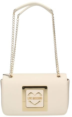 Love Moschino JC4301PP0GKV0, Sac à bandoulière Femme, Ecru, Taille Unique