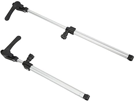 2 uds. Varilla de Soporte para Ventana de Caravana, 310-435mm Telescópica de Aleación de Aluminio, Abridor de Ventana de Caravana/barra de Cierre, Soportes de Ventana de Remolque para Caravana,