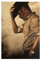 RIPEX TV-Poster The Walking Dead, Rick Grimes, Leinwand-Poster, Wandkunst, Dekoration, Bild, Gemälde für Wohnzimmer, Schlafzimmer, Dekoration, Rahmen-Stil, 20 x 30 cm