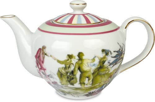Teekanne Florenz aus Porzellan