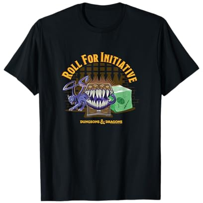 Dungeons & Dragons Displacer Beast Mimic Roll For Initiative T-Shirt