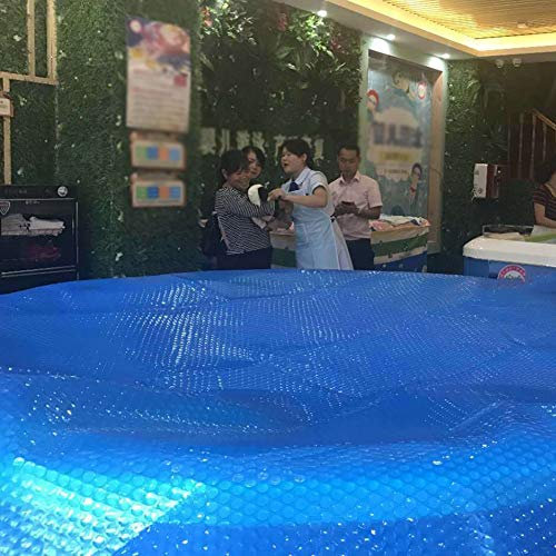 Solar Pool Cover for Kiddie Adult Swimming Pool，Paddling Family Pools Keep Pool Free Clean and Temperature, Customizable (Size : 1.5m×2m(5ft×6ft))