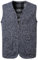 Herothorn Gilet da Uomo a Maglia Casual Senza Maniche Cardigan in Pile Caldo Lavorato Maglieria Canotta Cerniera Smanicato Maglione con Scollo a V All'aperto