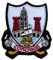 County Cork Crest Patch (3 Inch) Embroidered Iron-on or Sew-on Badge GAA Gaelic Football Hurling Emblem Ireland Souvenir Irish DIY Gift Patches
