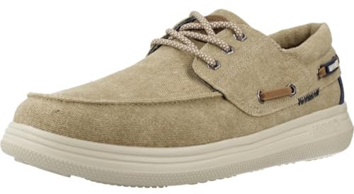 Coronel Tapiocca - Náutico Lona con Cordones T630 para: Hombre Color: BEIG Talla: 45