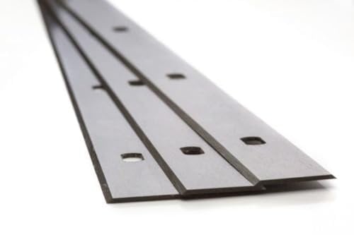 3 Stück Hobelmesser 410 x 18,6 x 1 für Hammer
