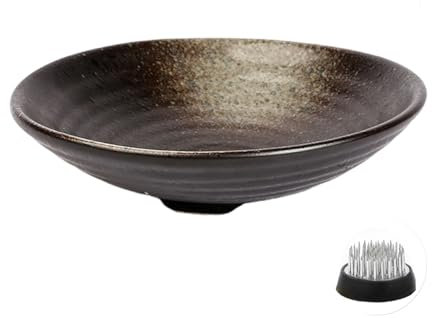 TAZIZI Pot de fleurs en céramique artistique pour les amateurs de plantes pour la maison et le jardin