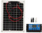 GRCFUMO Kit de panneau solaire 300 W, panneau solaire étanche, panneau de charge solaire avec contrôleur 12 V 24 V 50 A haute efficacité pour camping-cars
