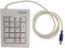 Tyenaza Numeric Keypad, 17 Key USB Numpad, Silent Mechanical Black Axes Numeric Keypad, for Office Accounting Financial Supermarkets