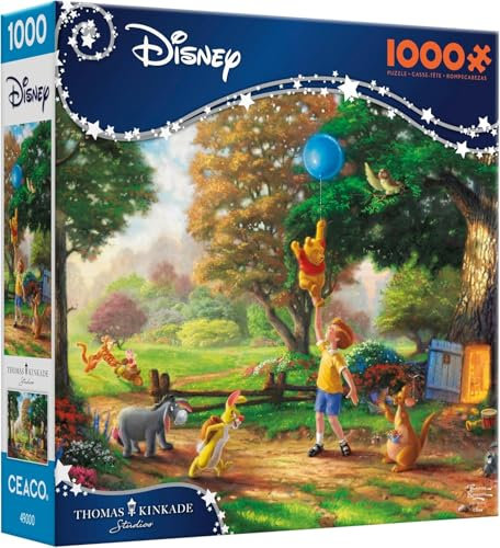 Ceaco Thomas Kinkade – Disney – Winnie Puuh II – Puzzle mit 1000 Teilen