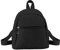 WisePoint Mini Rucksäcke für Mädchen und Damen, Cord Rucksack Damen Klein Daypack mit verstellbaren Schultergurten, Stilvolle Rucksack Klein zum Pendeln, Einkaufen, Reisen (schwarz)