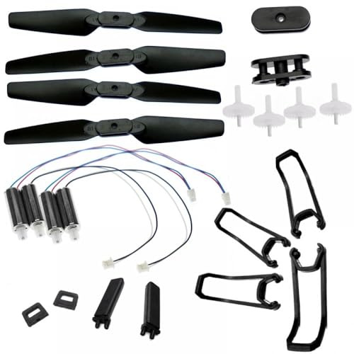 Ersatzteile Propellerarmschutz kompatibel mit E58 WiFi FPV RC Quadcopter Drohne E58 faltbares Zubehör(SET BIG)