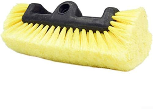 Getdoublerich Una herramienta imprescindible: el cepillo de lavado de coche compatible de 10 pulgadas se fija fácilmente a asas o postes de escoba estándar