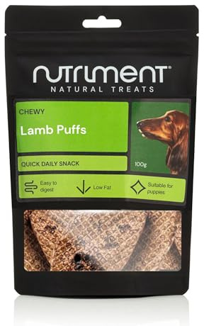 Natural Treats Lamb Puffs (100g) High Protein Low Fat Digestible Dog Treats