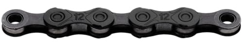 KMC X12 Waxed 12-Speed Chain, 126 Links, BlackTech