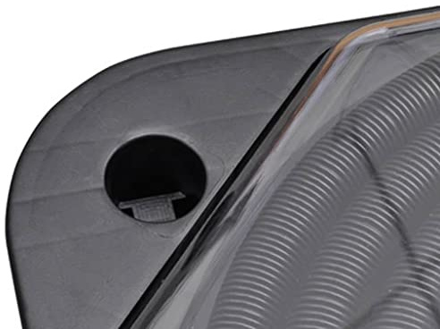 Riscaldamento solare per piscina, 71,5 x 71,5 cm, con 2 pannelli, per piscina da giardino e piscina fuori terra, efficiente assorbimento solare per il riscaldamento dell'acqua, portata 3200-3500 litri