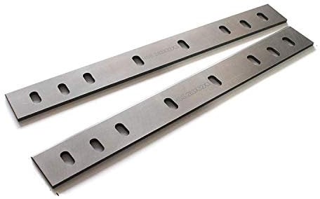 OSCARBIDE Planer Blades Knives for Ryobi AP10 10 inch HSS Replacement Knives AP-10 Single Honed Cutting Edge 10.3”x1-3/8”x1/8”,2 Pieces/set
