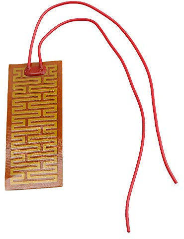 BQLZR 32.5x90mm 12V 10W PI Plastic Adhesive Heating Film Tape Heater Sheet Plate