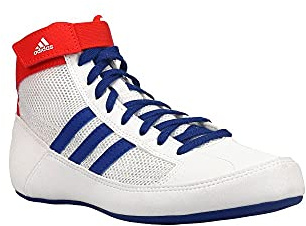 adidas HVC2 Wrestling-Schuhe, mit Knöchelriemen, 2 Farben AQ3325, Herren, königsblau, 6 Big Kid