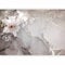 murando - Photo Wallpaper Flowers Lily 350x256 cm / 137.8 x 96.5 - Non-Woven Premium Art Print Fleece Wall Mural Decoration Poster Picture Design Modern - 3D Effect Marble Flower Grey b-C-0744-a-a