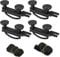 X AUTOHAUX 4 PCS Universal Roof Box U Bolt Clamps 83mm Internal Width