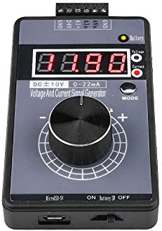 Fasizi palmare ad alta precisione positivo e negativo tensione 0-10V 5V+ corrente 0-4-20mA generatore di segnale calibratore sorgente analogica