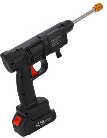 Idropulitrice Ad Alta Pressione per Auto Senza Fili Batteria Al Litio Multifunzione Idropulitrice Elettrica Portatile 100‑240 V per Lavaggio Auto Irrigazione Fiori Pulizia