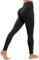 Persit Sport Leggings Damen Gym Po Push Up Sportleggins High Waist Scrunch Butt Sporthose Lang Laufhose Yoga Tights Schwarz XS