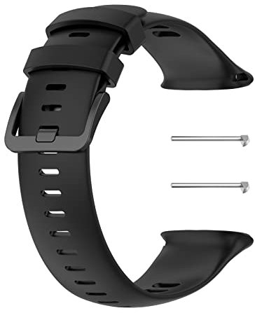 KAREN66 Armband Kompatibel mit Polar Vantage V2 Wechselarmbänder - Sport Silikon Replacement Wechselarmband Ersatzarmband für Vantage V2 Uhrenarmband (Schwarz)