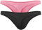 VemeFufu Perizoma G String Slip Tanga Uomo Sexy Seta di Ghiaccio Silky Intimo Uomini Hot Vita Bassa Elastici Thong Maschile Mutande Nero + Rosa